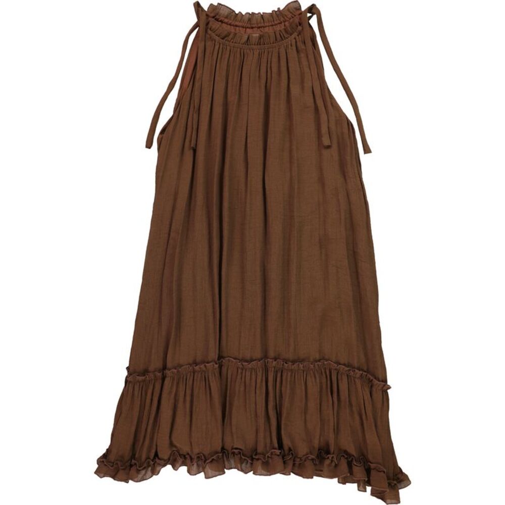 Robbie Bee Womens Ruffled A-line Dress, NWT